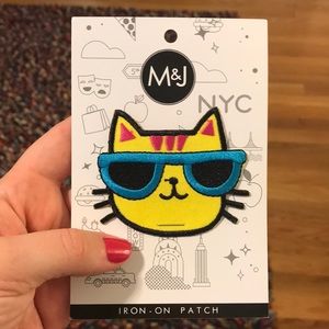 Cat Iron-On Patch